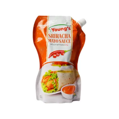 YOUNGS SRIRACHA MAYO SAUCE 500ML