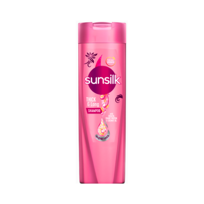 SUNSILK SHAMPOO THICK LONG 185ML