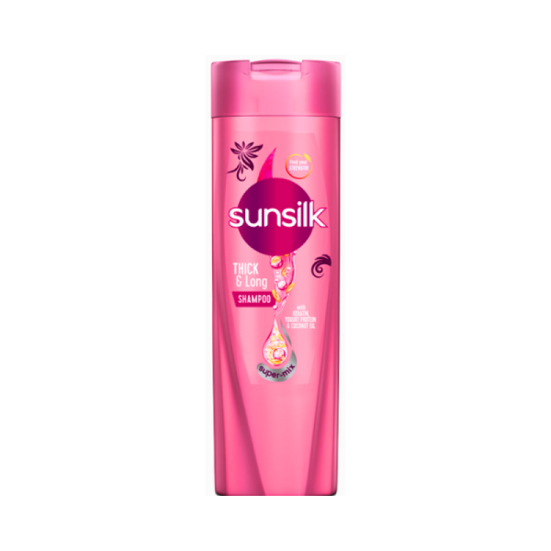 SUNSILK SHAMPOO THICK LONG 185ML