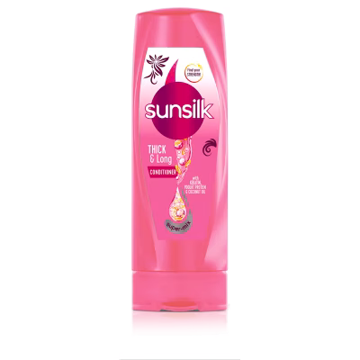 SUNSILK CONDITIONER THICK & LONG 180ML
