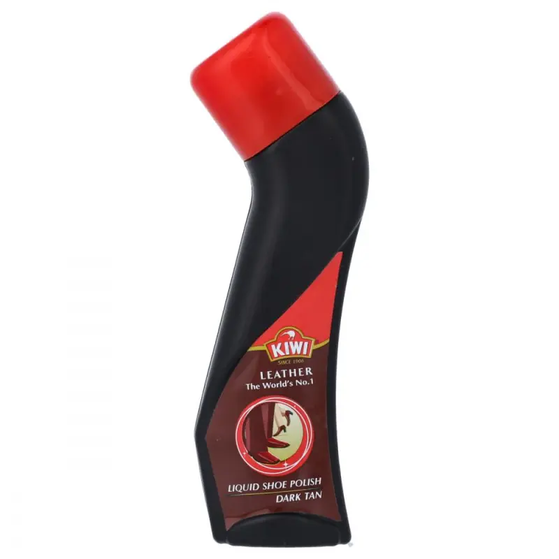 KIWI LIQ SHOE POLISH D/TAN 75ML
