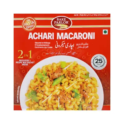 BAKE PARLOR ACHARI MACARONI 250G