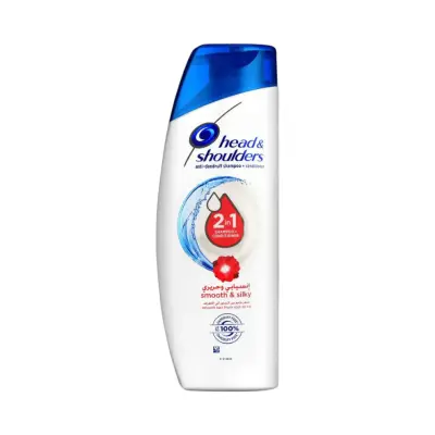 HEAD SHOULDERS 2IN1 SMOOTH&SILKY 360ML