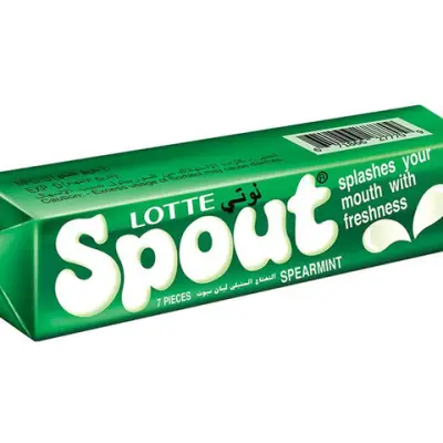 LOTTE SPOUT 7P SPEREMINT