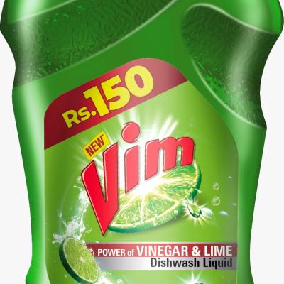 VIM DISH WASH GEL 250ML VINEAR & LIME