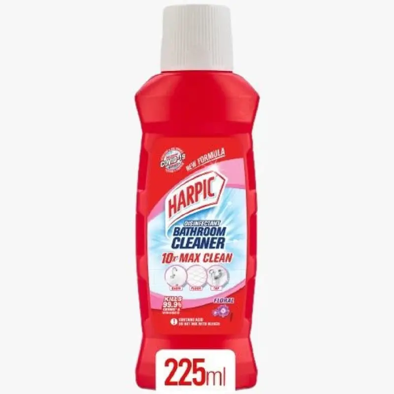 HARPIC BATHROOM CLEANER FLORAL 225ML