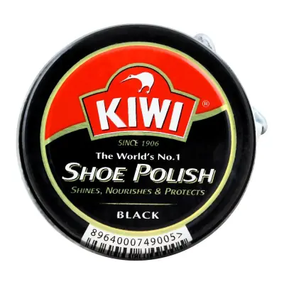 KIWI BLACK POLISH 45ML