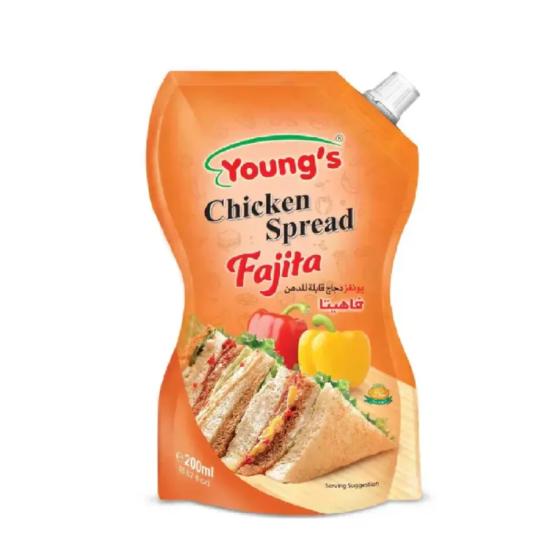 YOUNGS CHICKEN SPREAD FAJITA 200ML