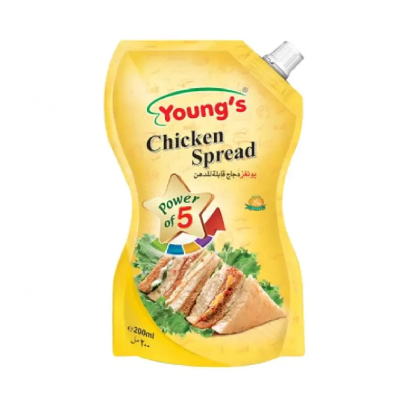 YOUNGS CHICKEN SPREAD BLACK PEPPER 200ML