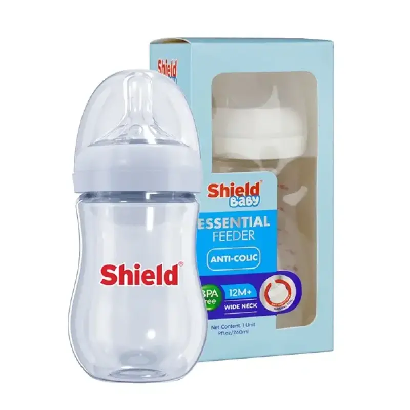 SHIELD WIDE ANTI-COLIC 260 ML FEEDER