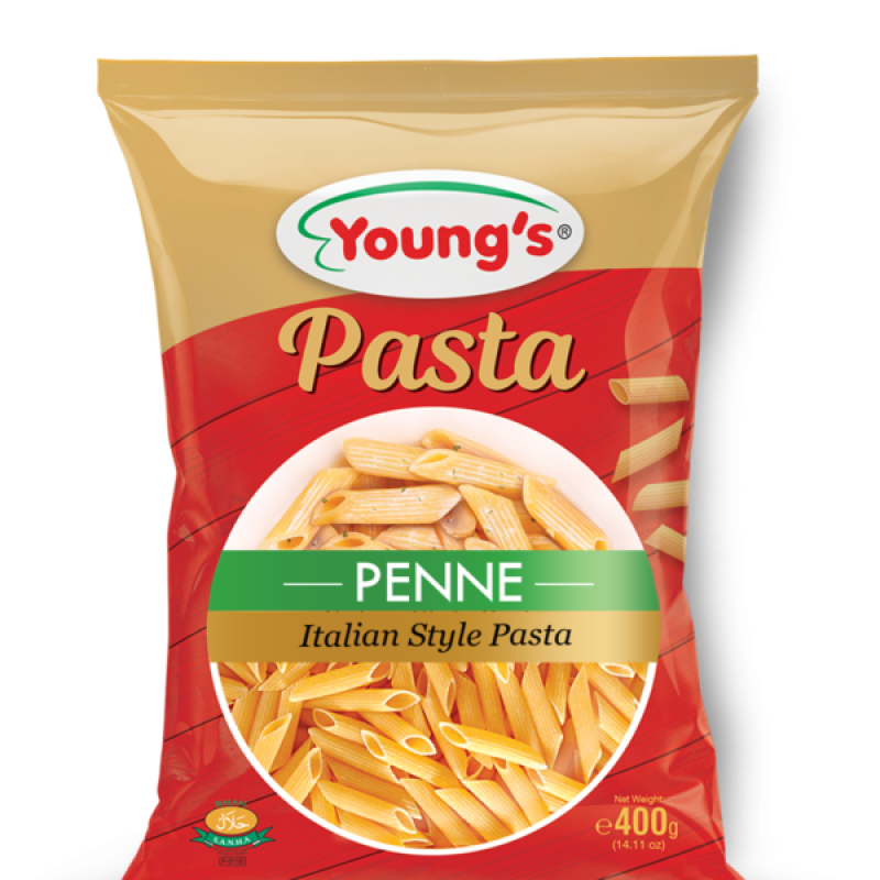 YOUNG PASTA PENNE 400GM