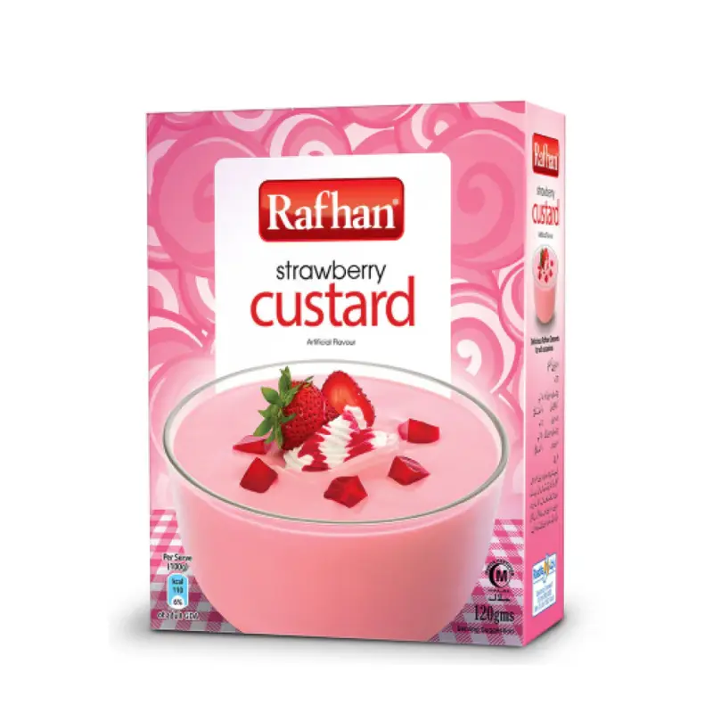 RAFHAN CUSTARD STRAWBERY 275G