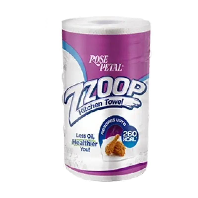 ROSE PETAL ZZOOP KITCHEN TOWEL SNGL